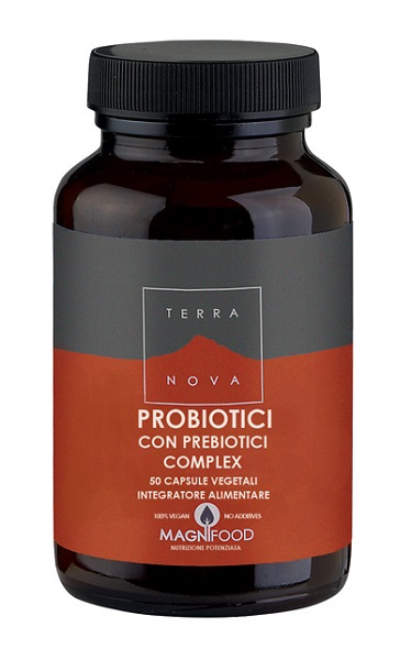 TERRANOVA PROBIOTICI CON PREBIOTICI COMPLEX 50 CAPSULE VEGETALI - Magnumfarma.it