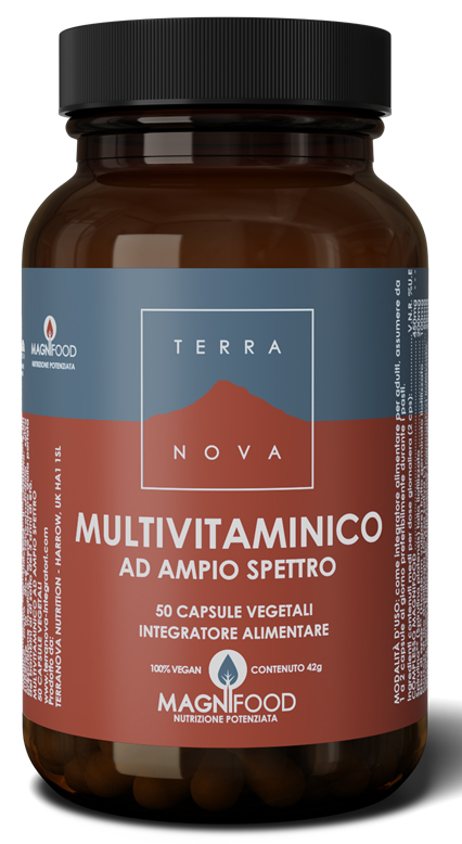 TERRANOVA COMPLESSO MULTIVITAMINICO AD ALTO SPETTRO 50 CAPSULE - Magnumfarma.it