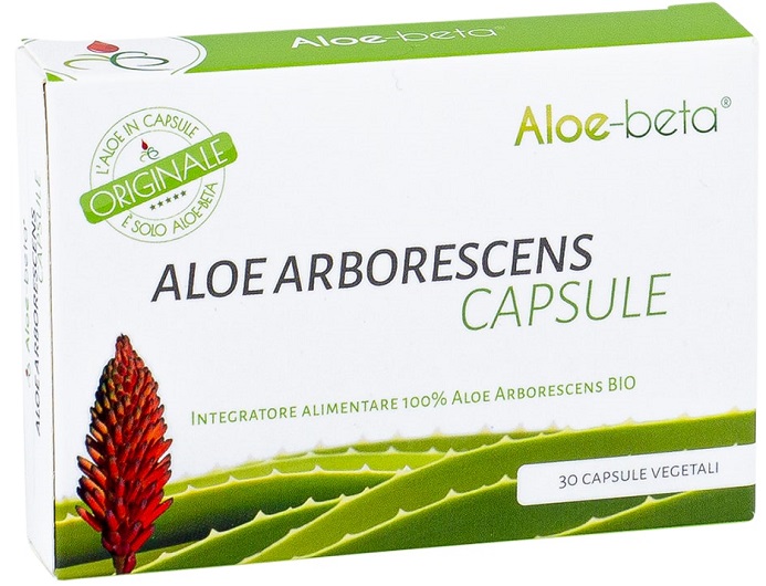ALOE BETA 30 CAPSULE ALOE ARBORESCENS - Magnumfarma.it