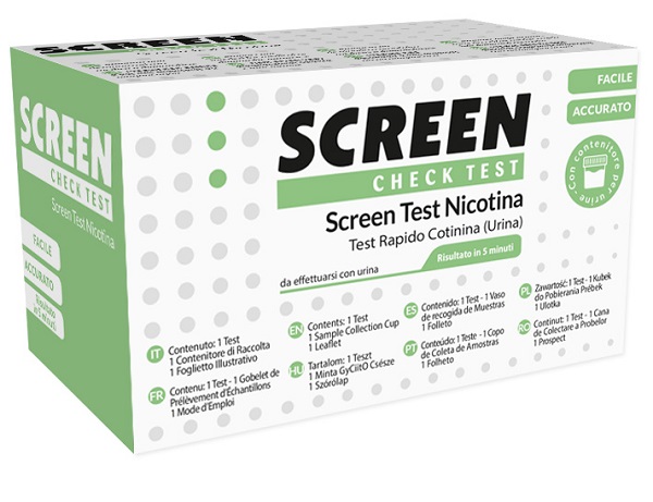 SCREEN TEST NICOTINA/COTININA URINA - Magnumfarma.it