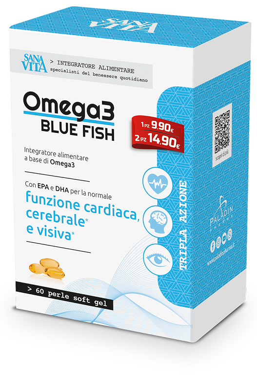 SANAVITA BLUE FISH 60 CAPSULE - Magnumfarma.it