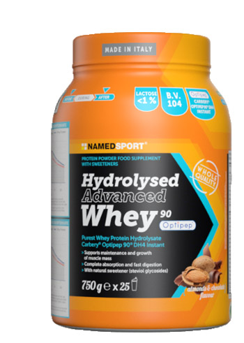 HYDROLYSED ADVANCED WHEY CHOCO ALMOND 750 G - Magnumfarma.it