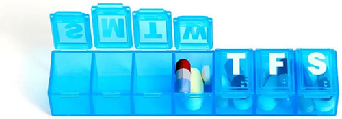 PORTAPILLORE SET MEDSTIMANALE MEDS - Magnumfarma.it