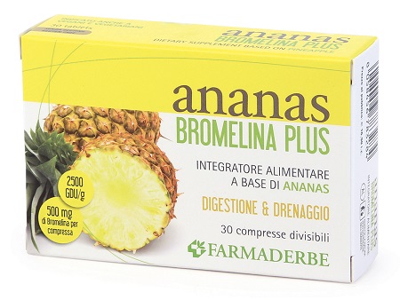 ANANAS BROMELINA PLUS 30 COMPRESSE - Magnumfarma.it