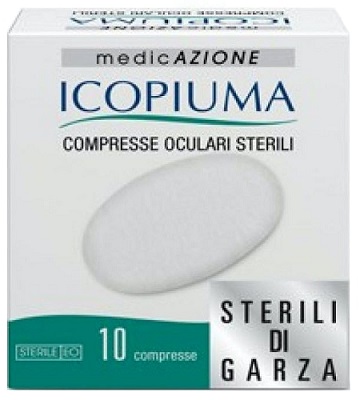 COMPRESSE OCULARI ADESIVE STERILI 10 PEZZI - Magnumfarma.it