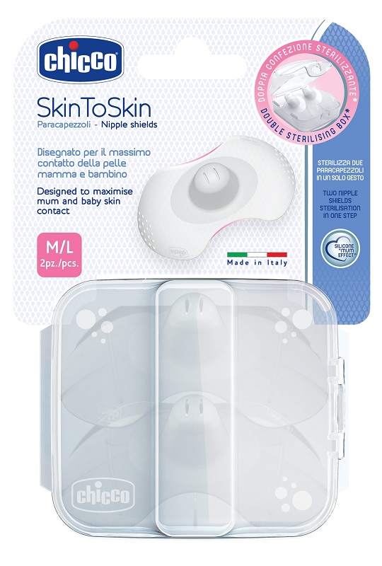 CHICCO PARACAPEZZOLI SILICONE LARGE - Magnumfarma.it