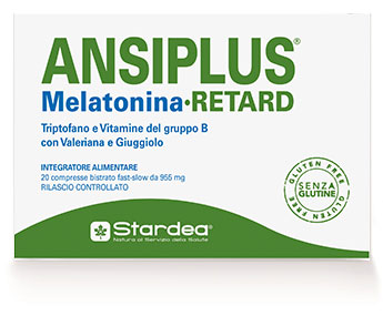 ANSIPLUS RETARD MELATONINA 20 COMPRESSE BISTRATO FAST SLOW 955 MG - Magnumfarma.it