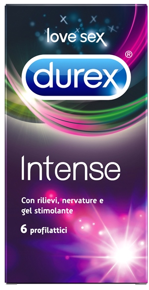 DUREX INTENSE ORGASMIC CONDOM 6 PEZZI - Magnumfarma.it