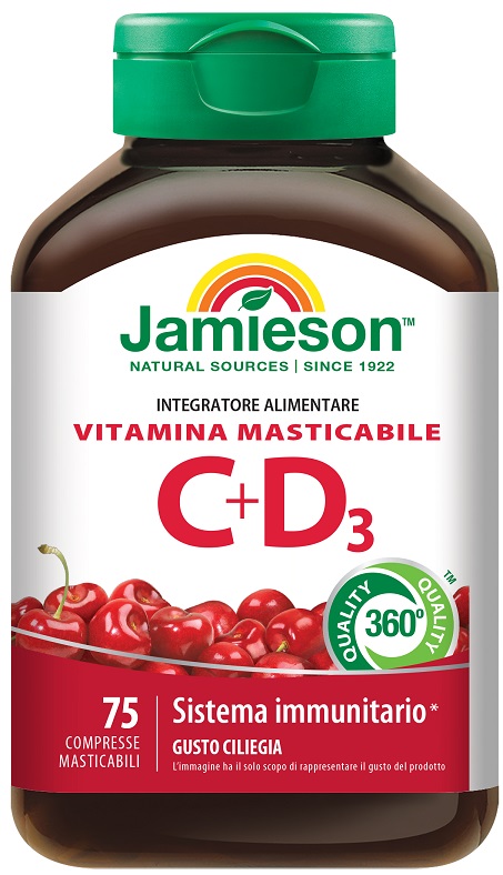 JAMIESON VITAMINA C 500 + D 75 COMPRESSE - Magnumfarma.it
