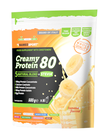 CREAMY PROTEIN 80 BANANA 500 G - Magnumfarma.it