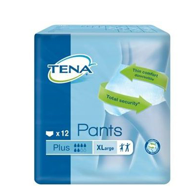 PANNOLONE PULL UP TENA PANTS PLUS TAGLIA EXTRA LARGE 12 PEZZI - Magnumfarma.it