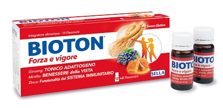BIOTON GINSENG FORZA VIG 14 FLACONCINI - Magnumfarma.it