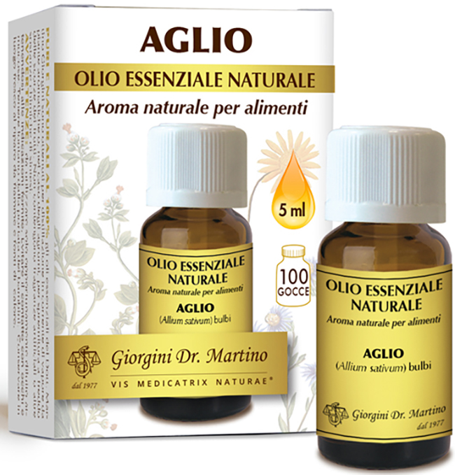 AGLIO OLIO ESSENZIALE NATURALE 5 ML - Magnumfarma.it