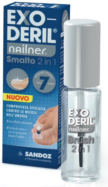 EXODERIL NAILNER TRATTA & COLORA KIT EXODERIL NAILNER SMALTO 2 IN 1 E NAILNER SMALTO PER UNGHIE TRASPIRANTE - Magnumfarma.it