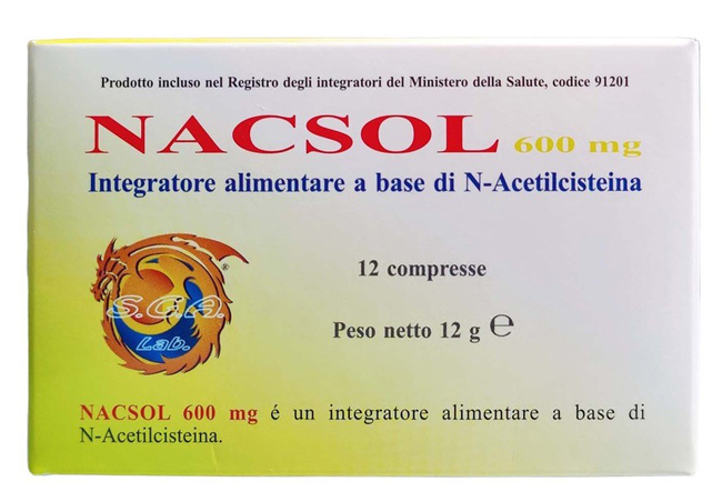 NACSOL 12 COMPRESSE - Magnumfarma.it