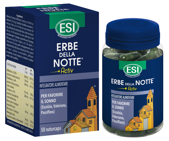 ESI ERBE DELLA NOTTE ACTIV 50 CAPSULE - Magnumfarma.it