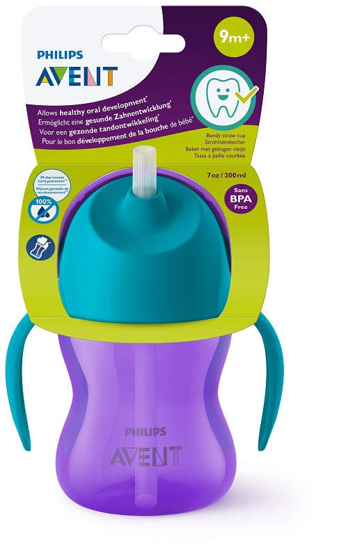 AVENT TAZZA CON CANNUCCIA FLESSIBILE DA 200ML 9 MESI+ - Magnumfarma.it