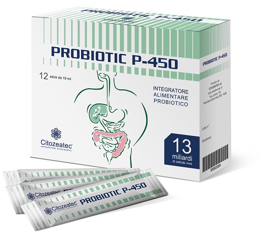 PROBIOTIC P-450 12 STICK MONODOSE 10 ML - Magnumfarma.it