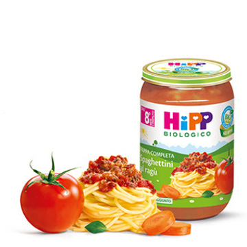 HIPP BIO SPAGHETTINI AL RAGU' 220 G - Magnumfarma.it