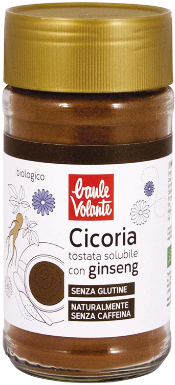 BAULE VOLANTE CICORIA TOSTATA SOLUBILE CON GINSENG 100 G - Magnumfarma.it
