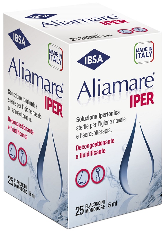 ALIAMARE IPER 25 FLACONCINI IPERTONICI DA 5 ML - Magnumfarma.it