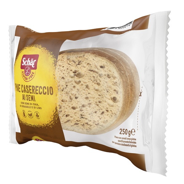 SCHAR PANE CASERECCIO AI SEMI SENZA LATTOSIO 250 G - Magnumfarma.it