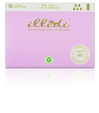 ILLEDI ASSORBENTI MINI PLUS 280 MM 18 PEZZI - Magnumfarma.it