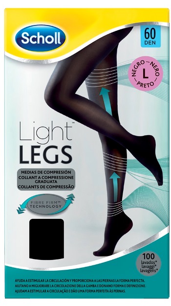 SCHOLL LIGHTLEGS 20 DENARI TAGLIA L COLORE NERO 1 PAIO - Magnumfarma.it