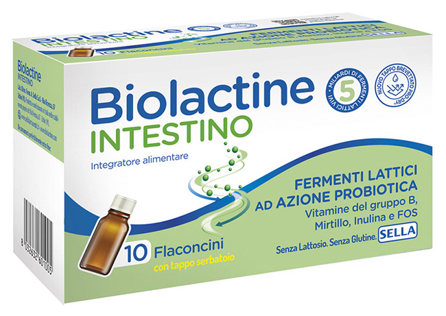 BIOLACTINE INTESTINO 5MLD 10 FLACONCINI 9 ML - Magnumfarma.it