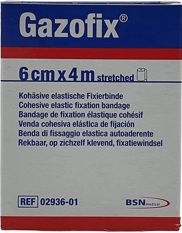 BENDA ELASTICA AUTOADESIVA GAZOFIX 6X400 CM - Magnumfarma.it