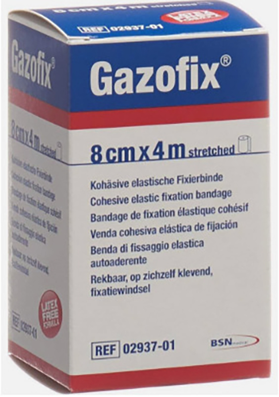 BENDA ELASTICA AUTOADESIVA GAZOFIX 8X400 CM - Magnumfarma.it