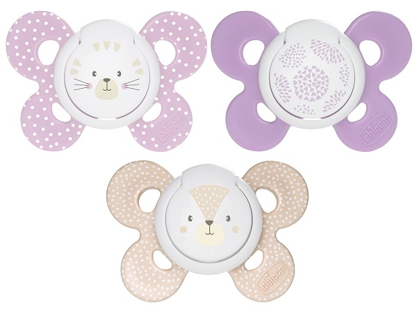 CHICCO SUCCHIETTO COMFORT GIRL IN SILICONE 6-16 MESI 2 PEZZI - Magnumfarma.it