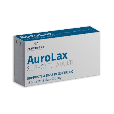 SUPPOSTE AUROLAX GLICEROLO 2500 MG 18 SUPPOSTE - Magnumfarma.it
