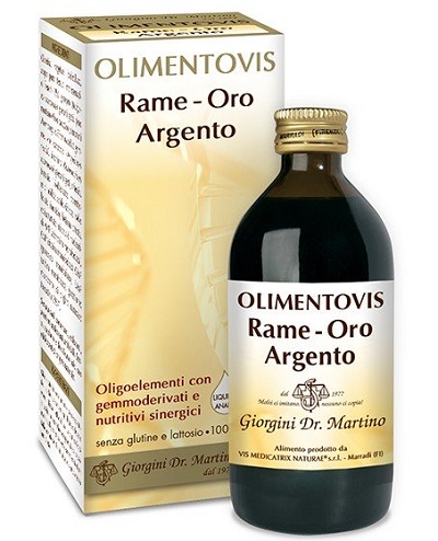 RAME ORO ARGENTO OLIMENTOVIS 200 ML - Magnumfarma.it
