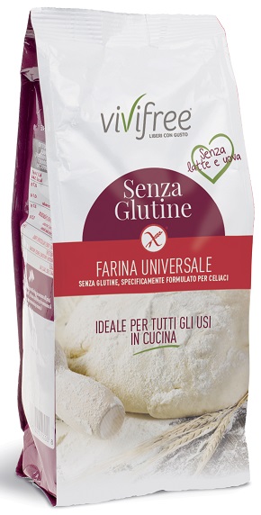 VIVIFREE FARINA UNIVERSALE SENZA GLUTINE 1000 G - Magnumfarma.it