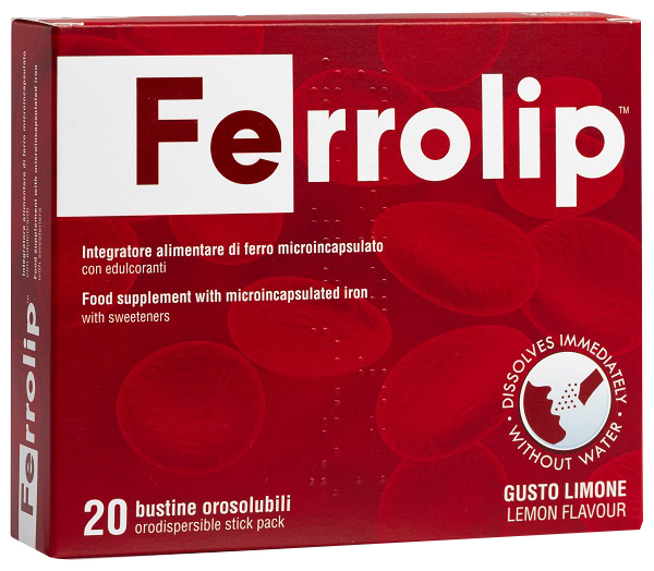 FERROLIP 20 BUSTINE OROSOLUBILI GUSTO LIMONE - Magnumfarma.it