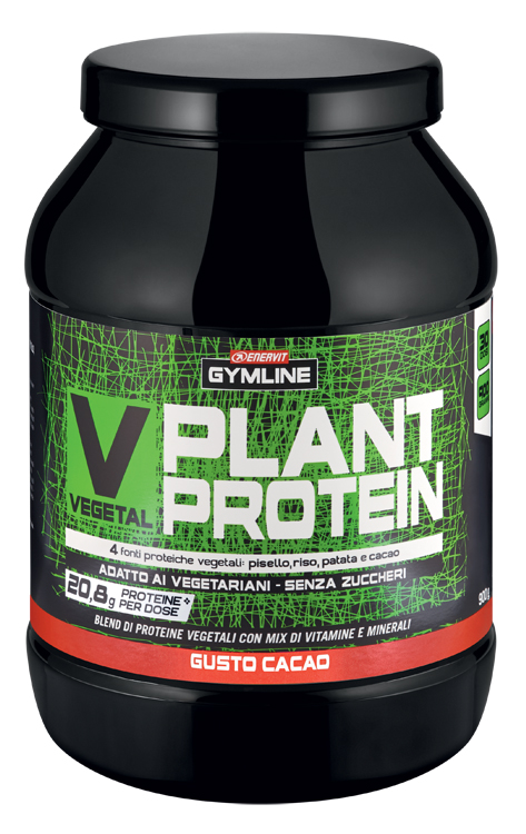 GYMLINE MUSCLE VEG PROT BLEND CACAO 900 G - Magnumfarma.it