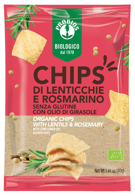PROBIOS CHIPS DI LENTICCHIE ROSMARINO - Magnumfarma.it