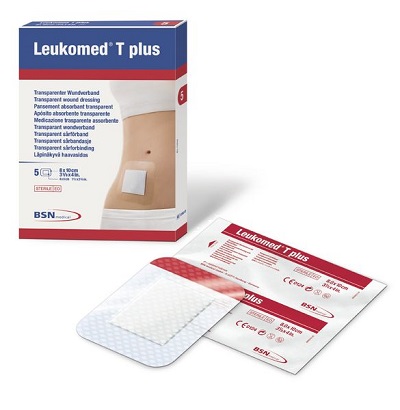 LEUKOMED T PLUS MEDICAZIONE POST-OPERATORIA TRASPARENTE IMPERMEABILE 7,2 X 5 CM - Magnumfarma.it