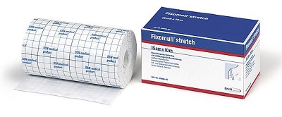 FASCIA AUTOADESIVA IPOALLERGENICA FIXOMULL STRETCH PER FISSAGGIO CATETERI M 10 X 10 CM - Magnumfarma.it