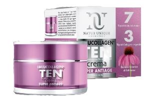 NATUR UNIQUE IALUCOLLAGEN TEN CREAM VISO SUPER ANTIAGE 50 ML - Magnumfarma.it