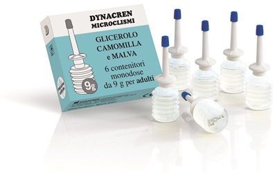 DYNACREN MICROCLISMI CAMOMILLA E MALVA 6 PEZZI DA 9 G PER ADULTI - Magnumfarma.it