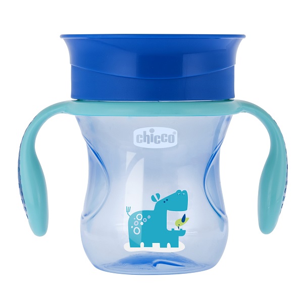 CHICCO TAZZA PERFECT 360 AZZURRA 12 MESI - Magnumfarma.it