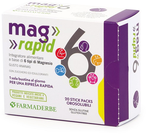 MAG 6 RAPID 20 STICK DA 1,5 G - Magnumfarma.it