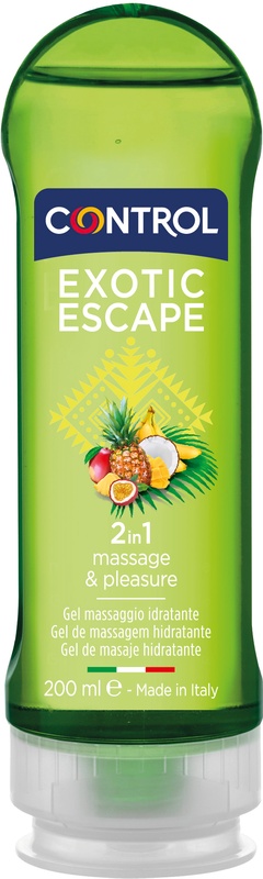 CONTROL GEL PER MASSAGGI EXOTIC ESCAPE 200 ML - Magnumfarma.it