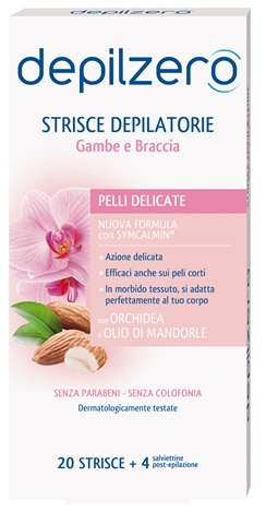 DEPILZERO STRISCE GAMBE BRACCIA 20 PEZZI - Magnumfarma.it