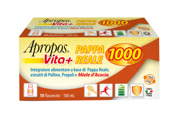 APROPOS VITA+ PAPPA REALE 1000MG 10 FLACONCINI DA 10 ML - Magnumfarma.it