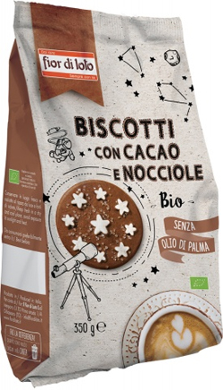 BISCOTTI CON CACAO E NOCCIOLE 350 G - Magnumfarma.it
