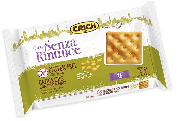 GUSTO SENZA RINUNCE CRACKERS CON RISO E MAIS 6 CONFEZIONI 200 G - Magnumfarma.it