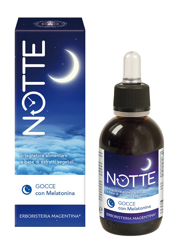 NOTTE MELATONINA GOCCE 50 ML - Magnumfarma.it
